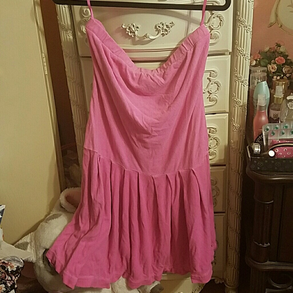 Fuscia JUICY COUTURE soft terry tennis dress